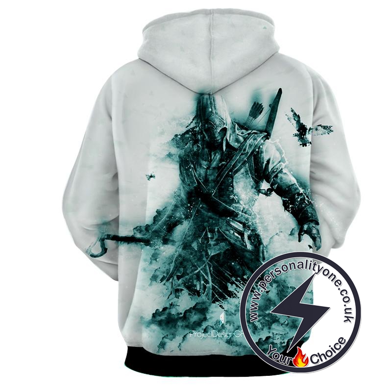 Assassin's Creed 3D - Connor - Assassin's Creed Hoodies